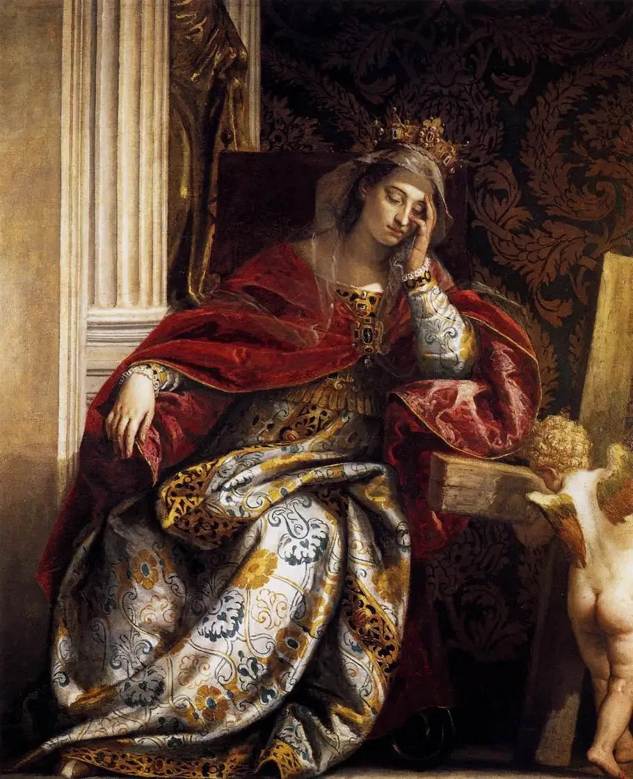 La Vision de sainte Hélène - Paul Véronèse image 1 tableau peint à l’huile sur toile