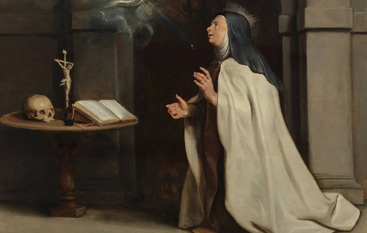 La Vision de sainte Thérèse d'Avila - Peter Paul Rubens image 1 tableau peint à l’huile sur toile