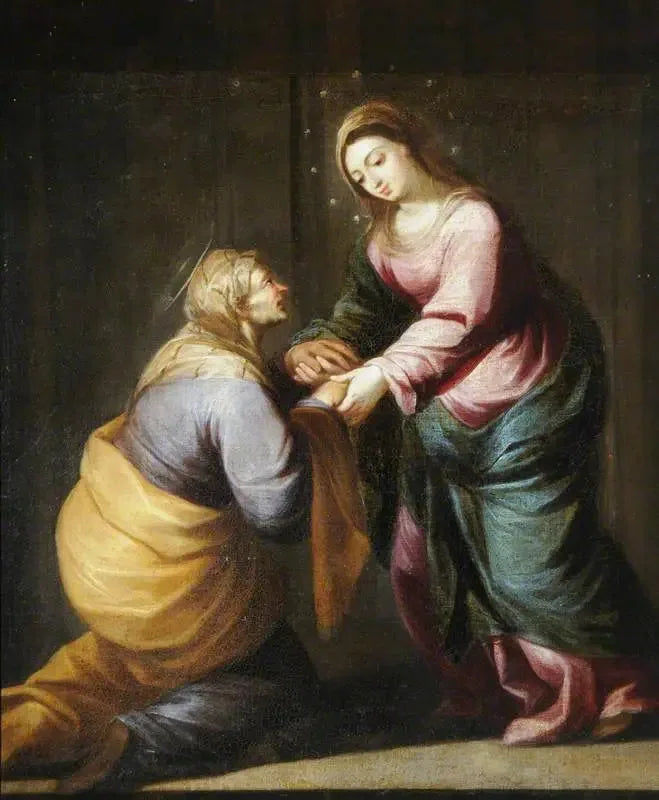 La Visitation - Bartolomé Esteban Murillo image 1 copie de tableau peinte à la main