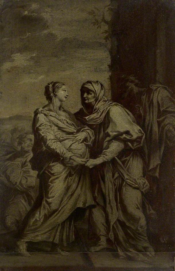 La Visitation - Carlo Maratta image 1 reproduction artisanale de tableau