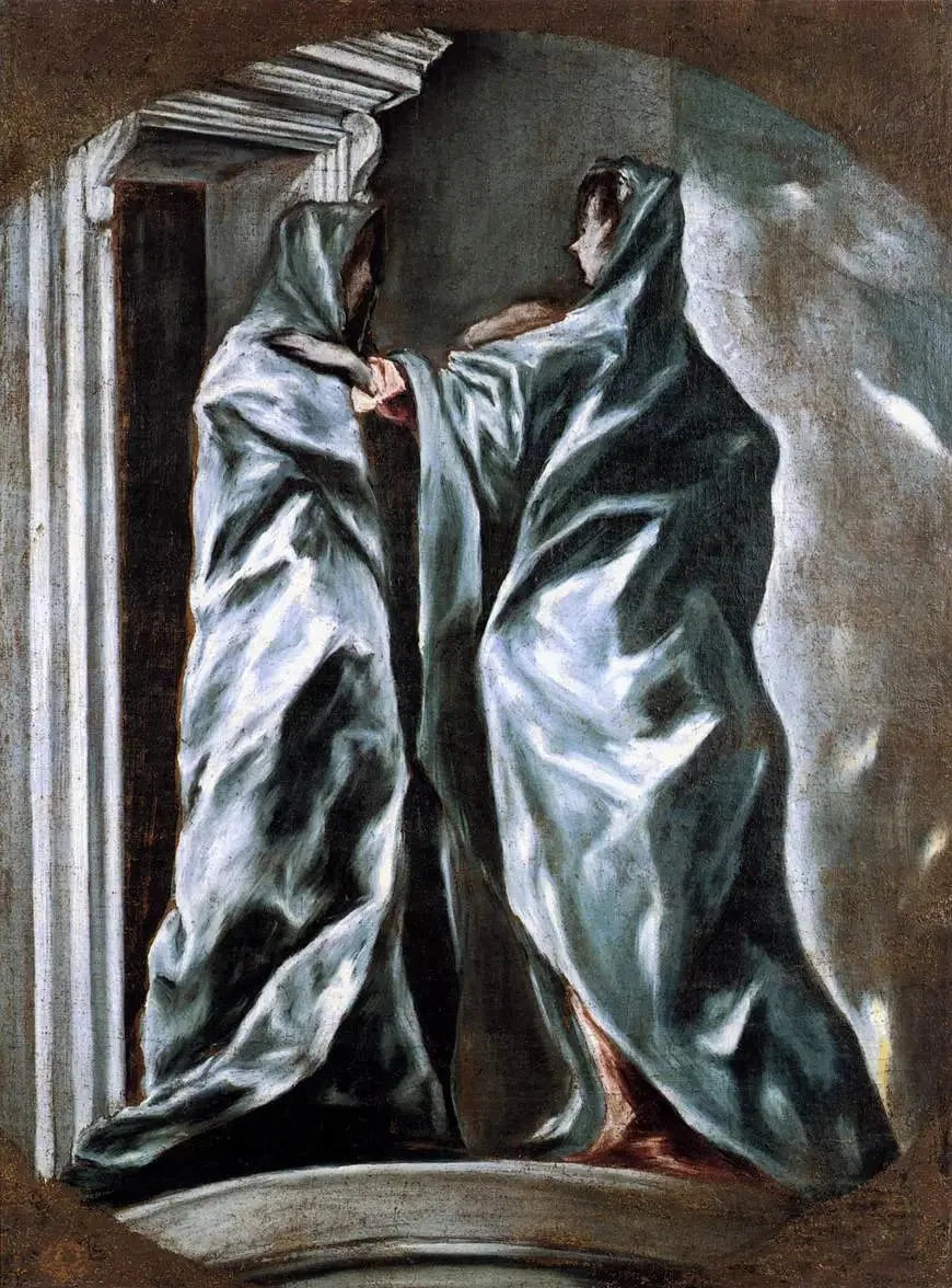 La Visitation - El Greco image 1 reproduction de peinture à l’huile