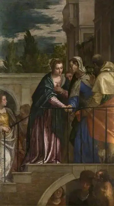 La Visitation - Paul Véronèse image 1 reproduction artisanale de tableau