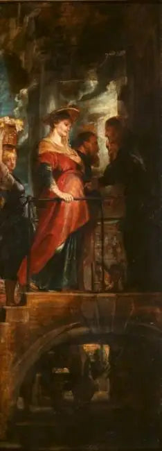 La Visitation - Peter Paul Rubens image 1 copie peinte à la main à l’huile