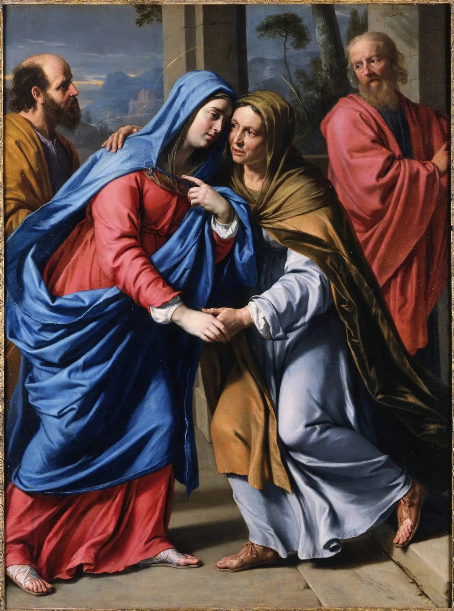 La Visitation - Philippe de Champaigne image 1 reproduction réalisée par Alpha Reproduction