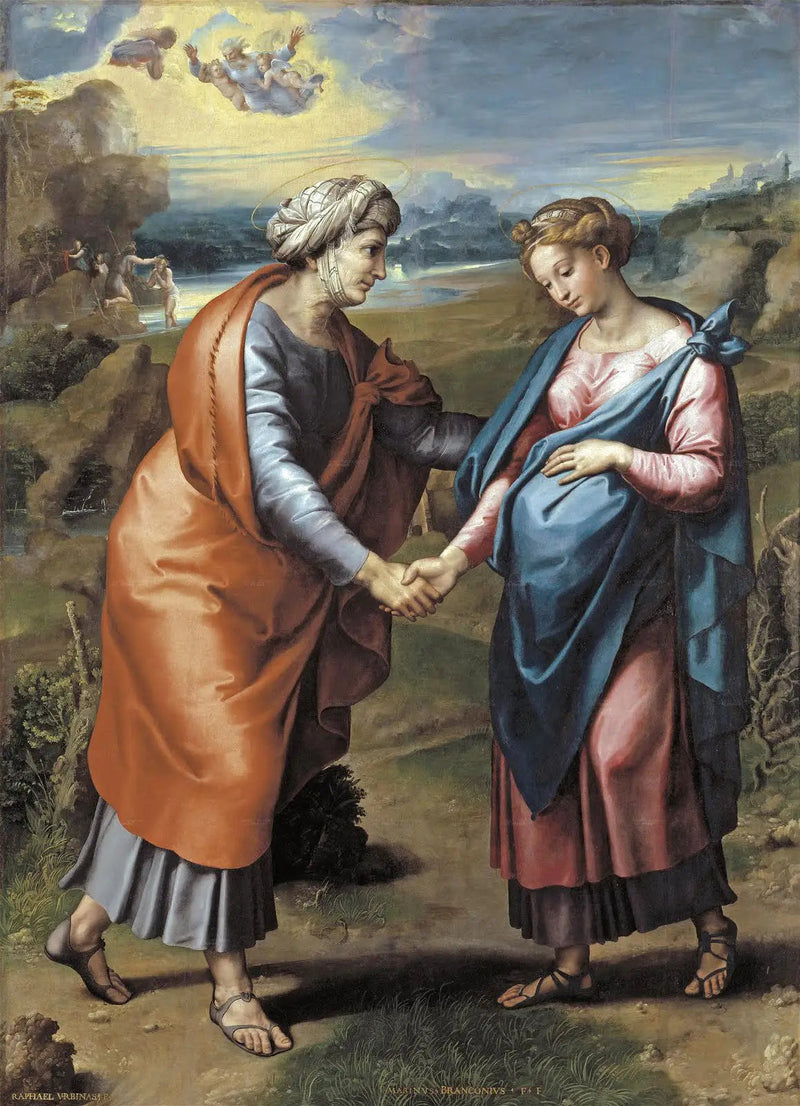 La Visitation - Raphaël Sanzio
