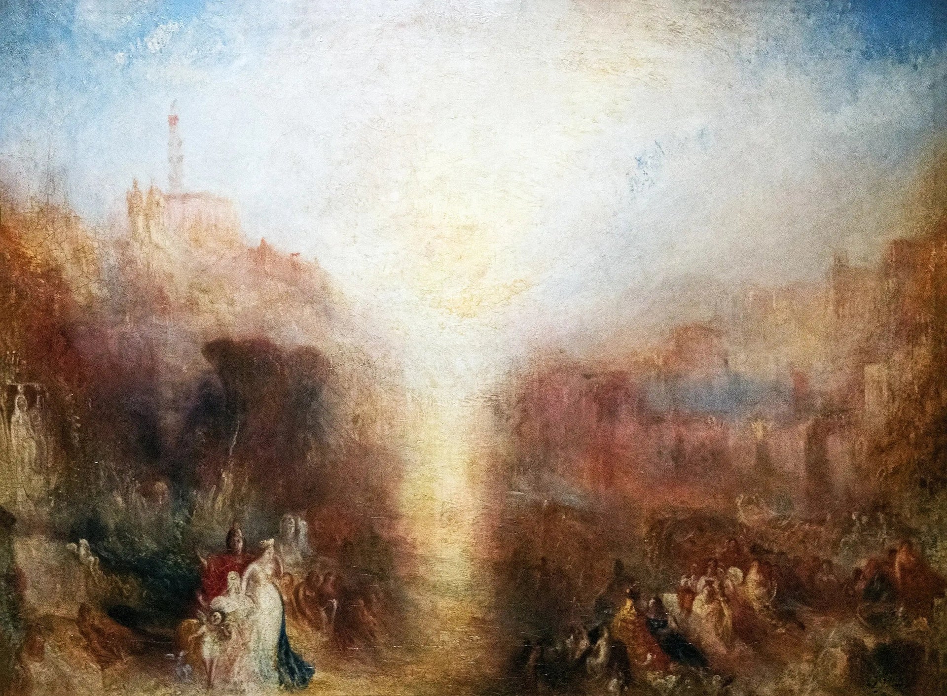 La visite au tombeau - J. M. W. Turner image 1 reproduction de peinture à l’huile