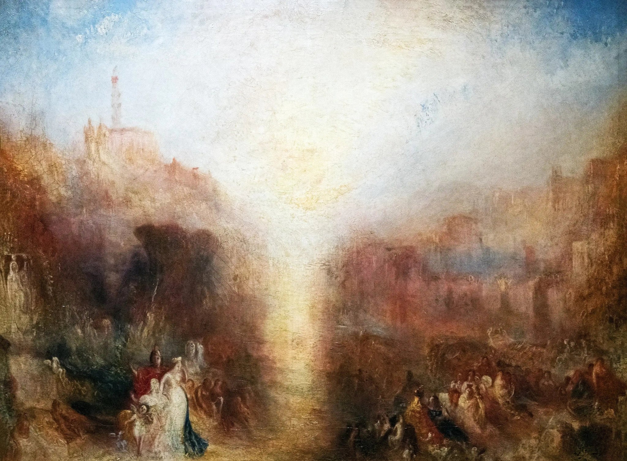 La visite au tombeau - J. M. W. Turner image 1 reproduction de peinture à l’huile