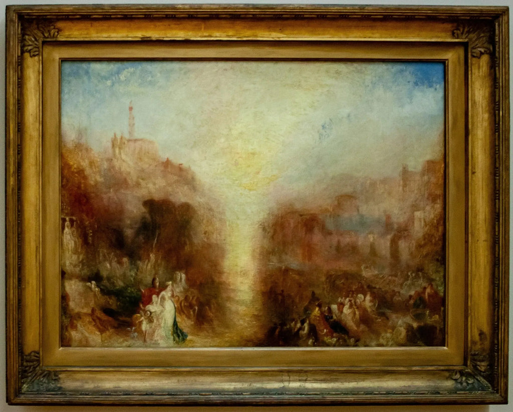 La visite au tombeau - J. M. W. Turner image 2 copie de tableau peinte à la main