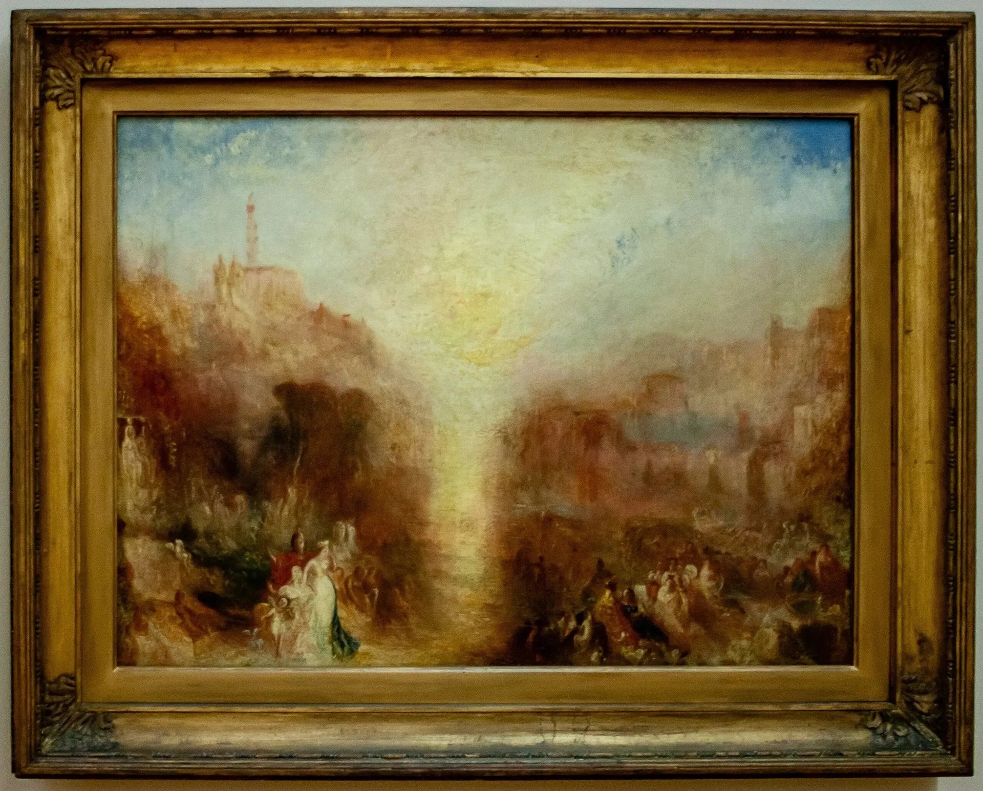 La visite au tombeau - J. M. W. Turner image 2 copie de tableau peinte à la main
