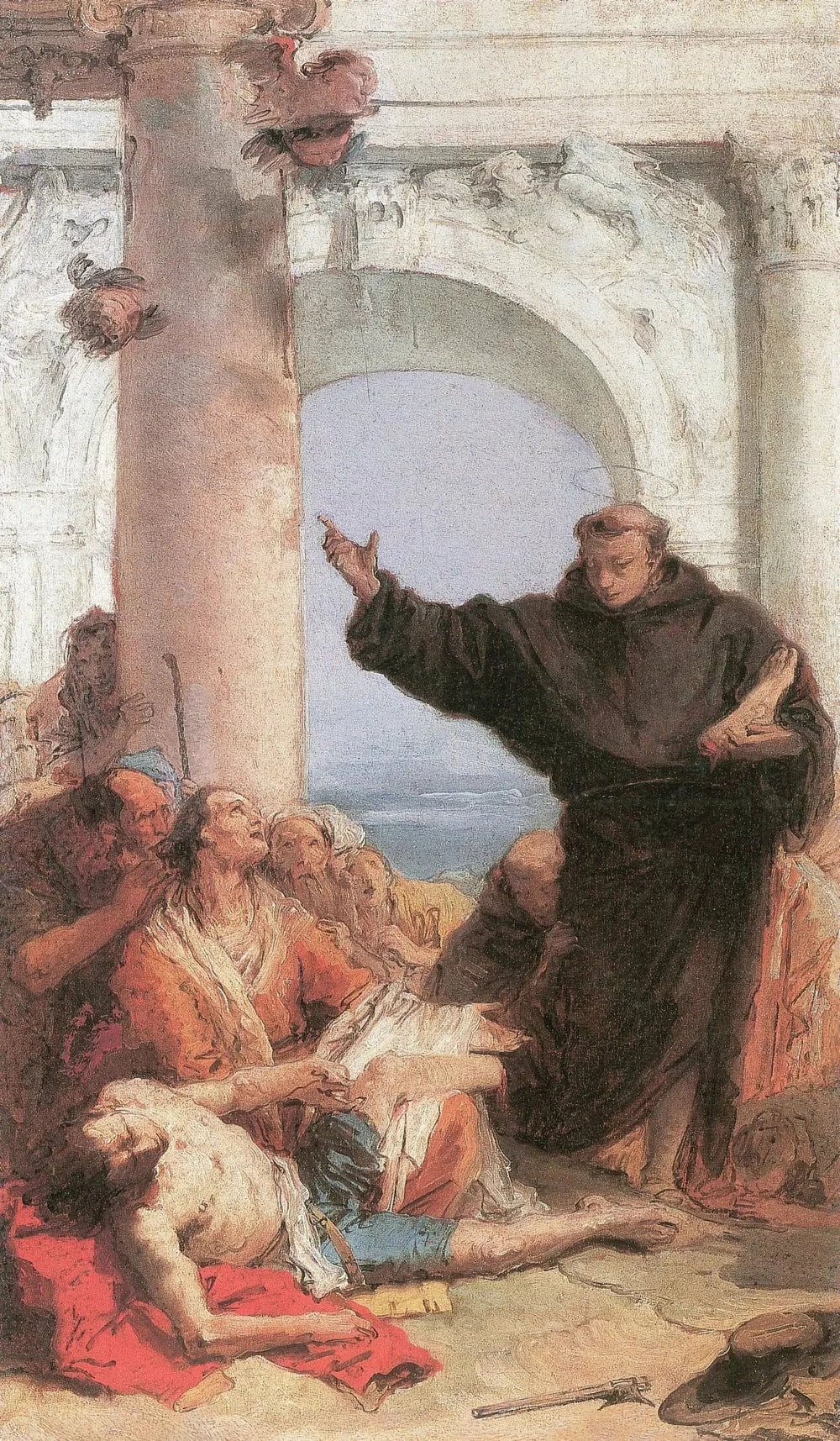 La Wunderheilung des zornigen Sohnes - Giovanni Battista Tiepolo - Alpha Reproduction