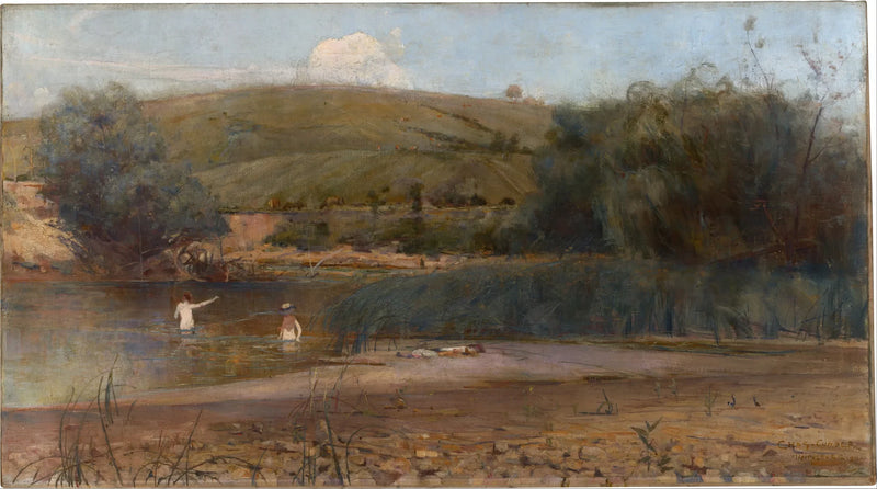 La Yarra, Heidelberg - Charles Conder