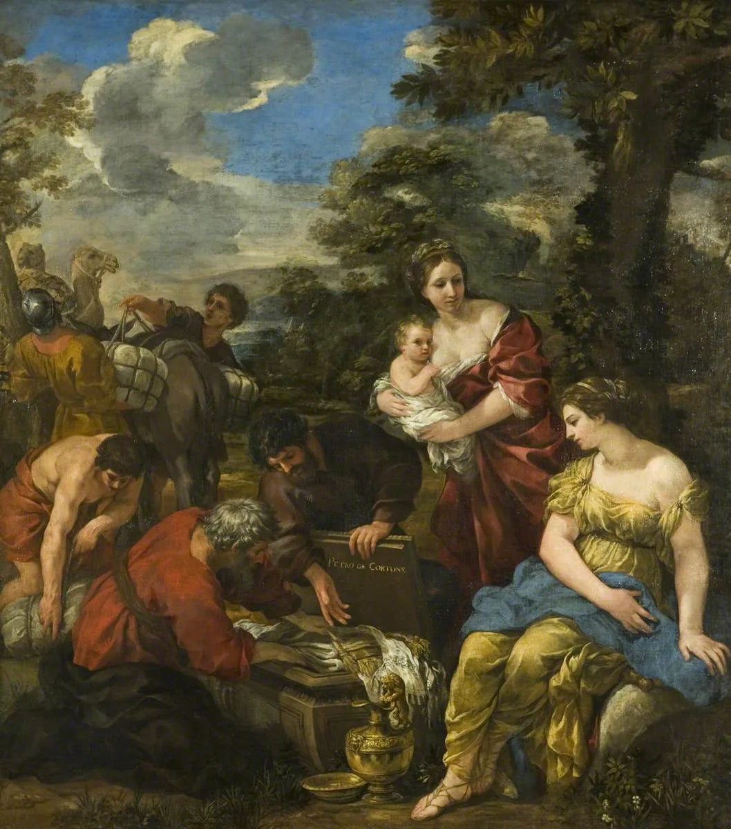 Laban à la recherche de ses idoles - Pietro da Cortona image 1 reproduction réalisée par Alpha Reproduction