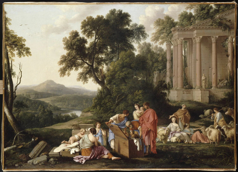 Laban cherchant ses idoles dans les bagages de Jacob - Laurent de La Hyre