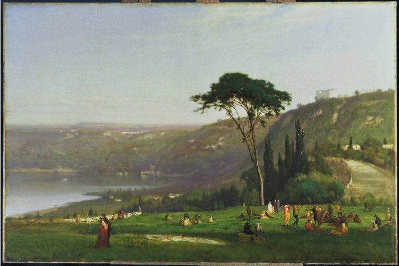 Lac d'Albano - George Inness