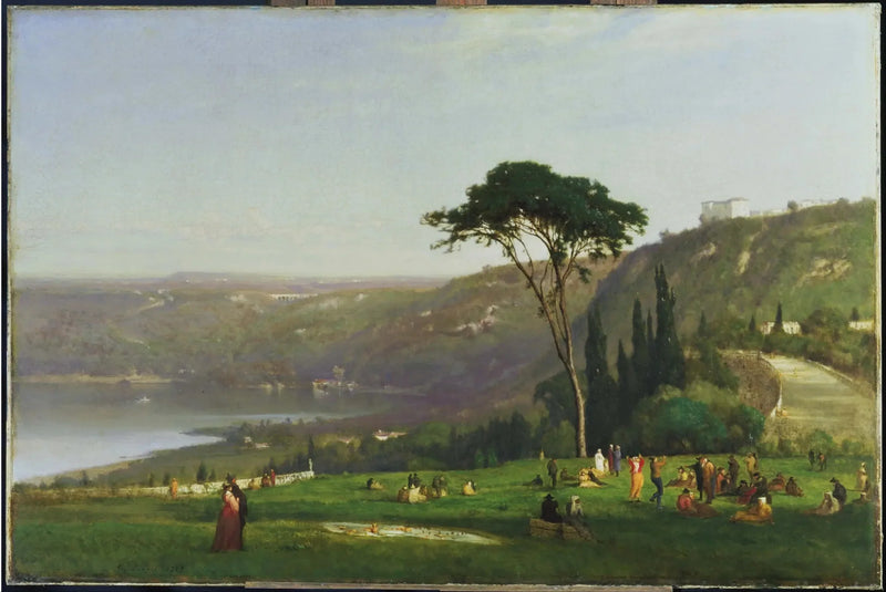 Lac d'Albano - George Inness