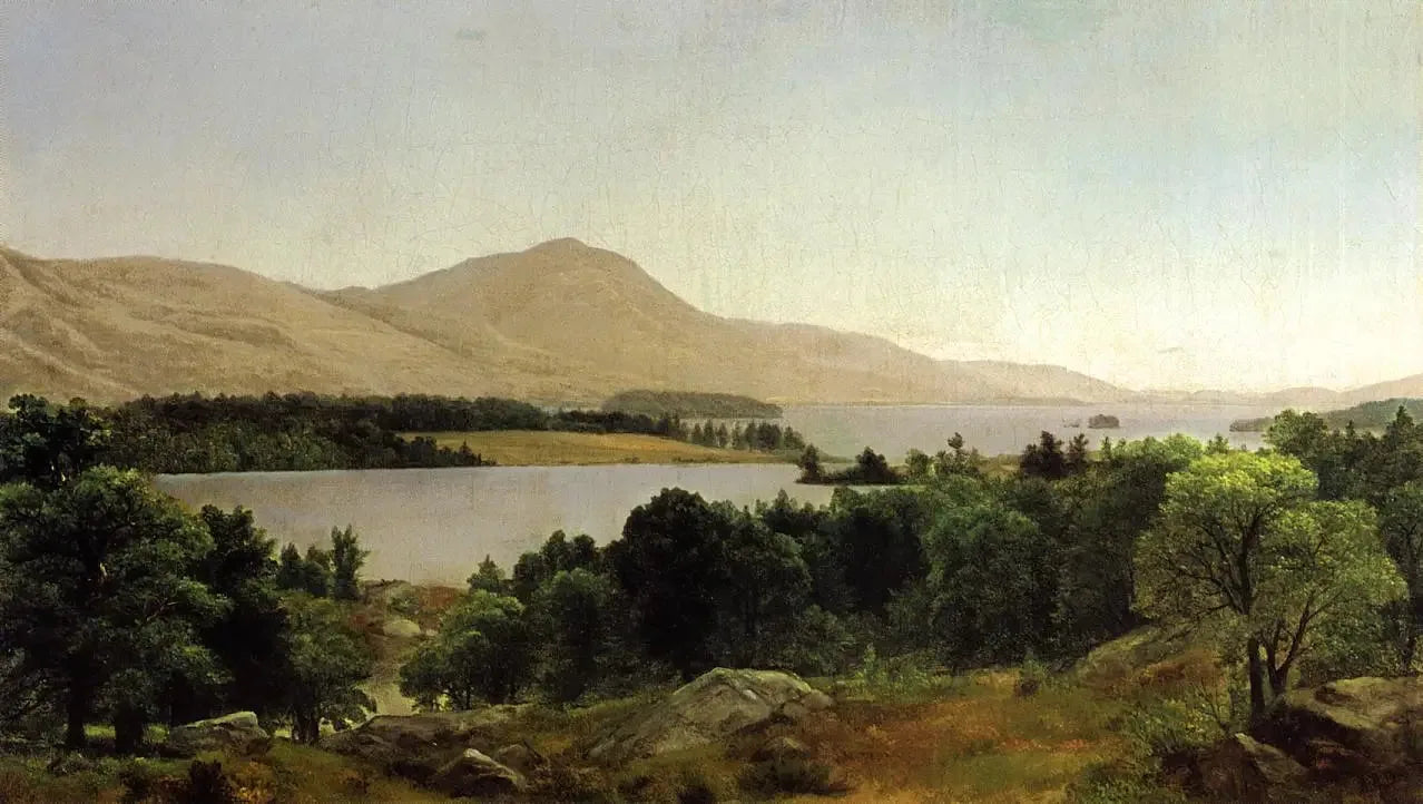 Lac George - Asher Brown Durand image 1 copie de tableau peinte à la main
