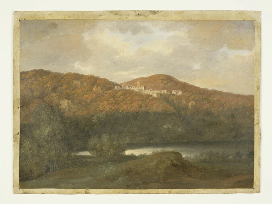 Le lac de Nemi et Genzano - Pierre de Valenciennes