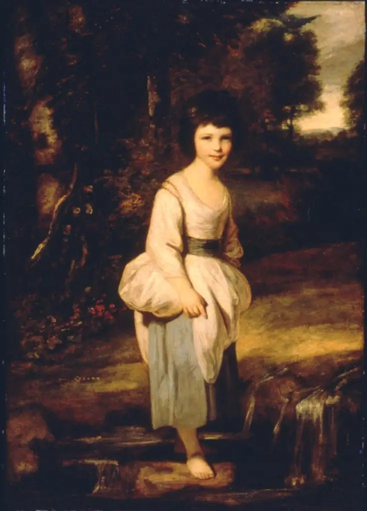 Lady Anne Fitzpatrick - Joshua Reynolds image 1 tableau peint à l’huile sur toile