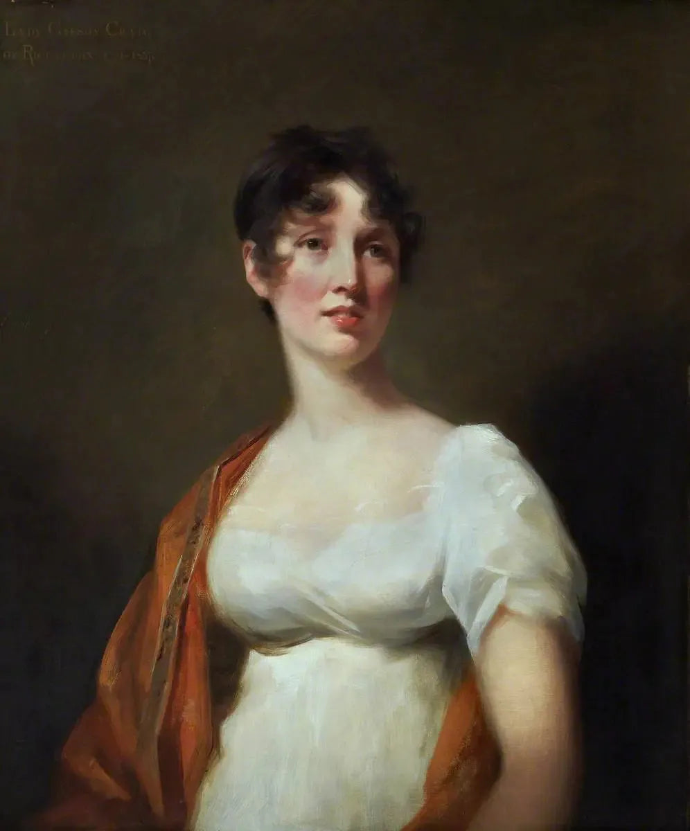 Lady Anne Gibson-Craig (1771–1837) - Henry Raeburn image 1 copie de tableau peinte à la main