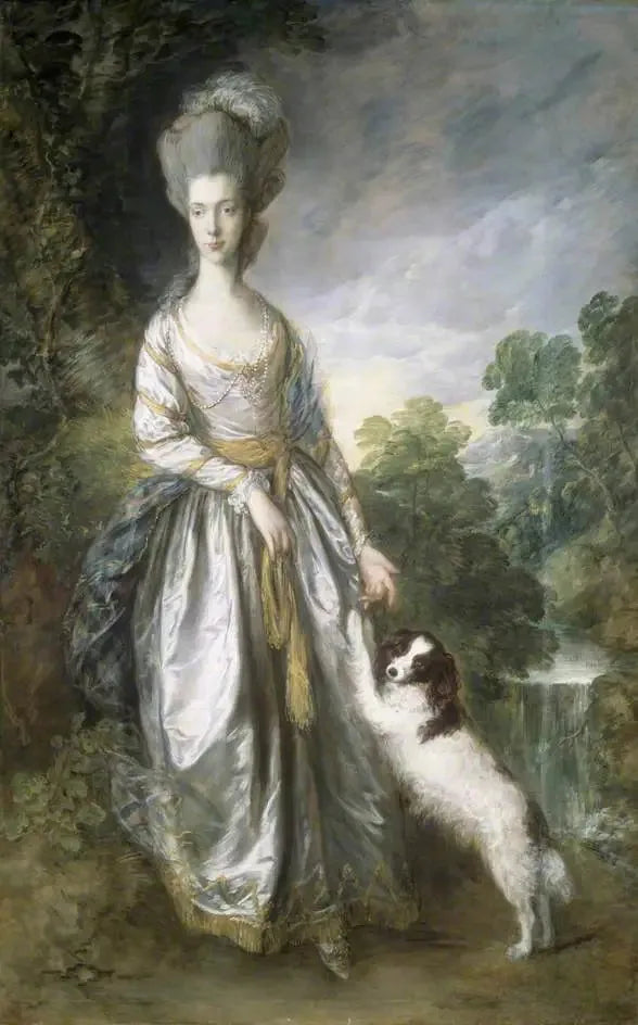 Lady Brisco (décédée en 1822) - Thomas Gainsborough