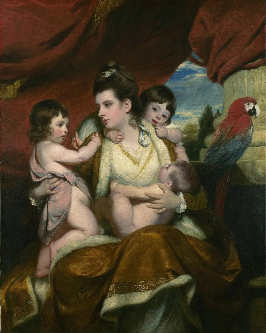 Lady Cockburn et ses enfants - Joshua Reynolds