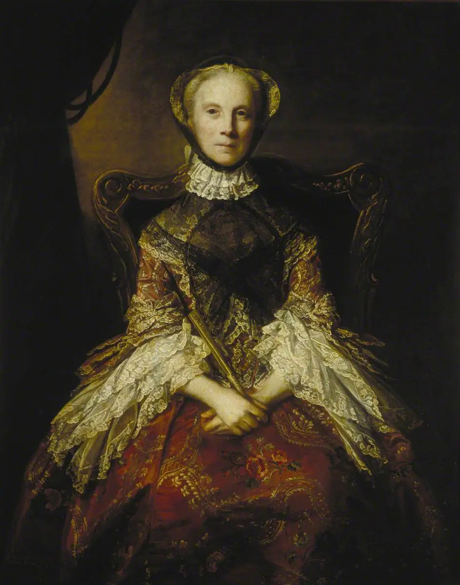 Lady Dorothea Harrison (1702–1773) - Joshua Reynolds image 1 copie de tableau peinte à la main