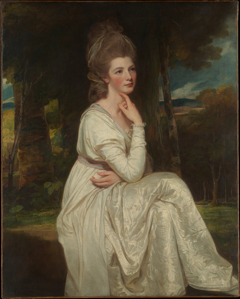 Lady Elizabeth Stanley (1753-1797), Comtesse de Derby - George Romney