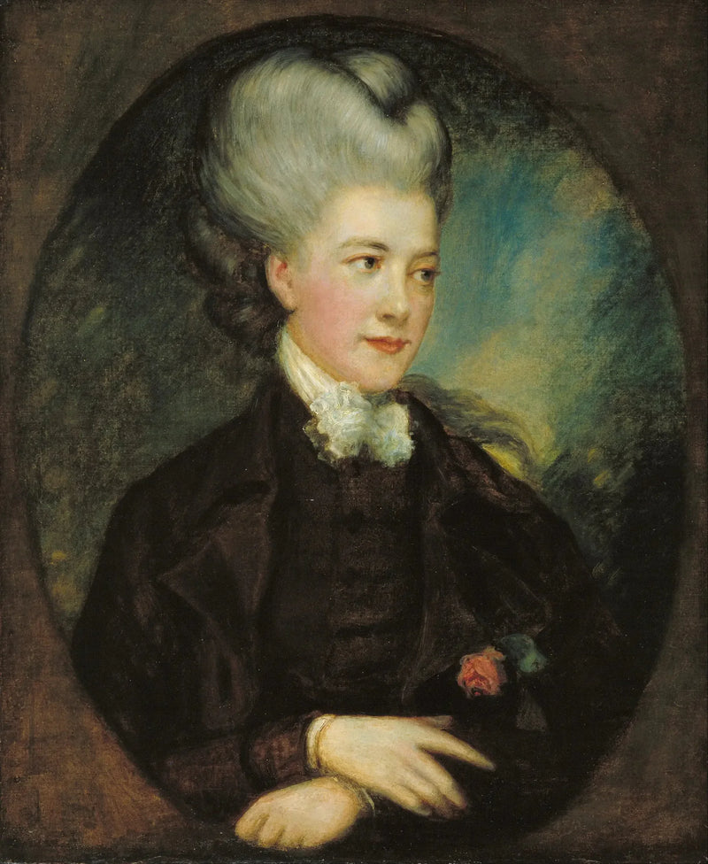 Lady Georgiana Poyntz, comtesse Spencer [?] - Thomas Gainsborough