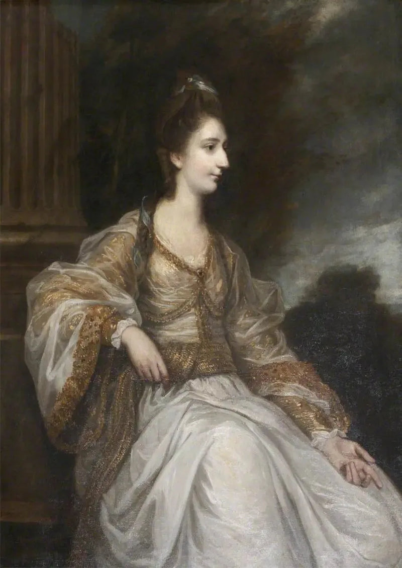 Lady « Harriot » Christian Henrietta Caroline Fox-Strangways, Mme John Dyke Acland (1749/50-1815) - Joshua Reynolds