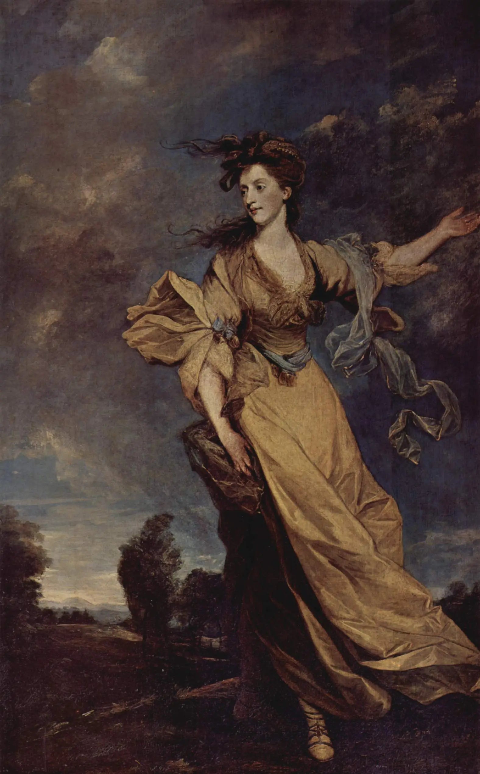 Lady Jane Tollemache (1750–1802), Lady John Halliday - Joshua Reynolds image 1 reproduction de peinture à l’huile