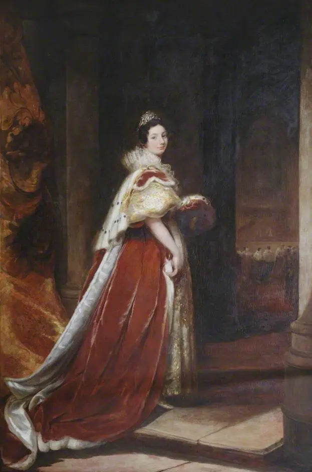 Lady Louisa Barbara Rolle (1796–1885) - Thomas Lawrence image 1 copie de tableau peinte à la main