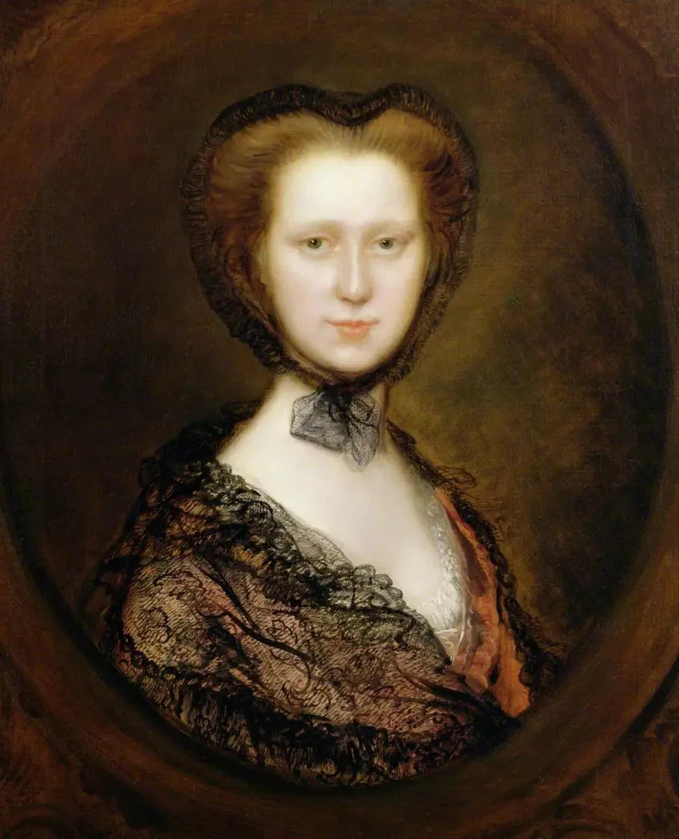 Lady Lucy Boyle (1744–1792), vicomtesse Torrington - Thomas Gainsborough image 1 tableau peint à l’huile sur toile