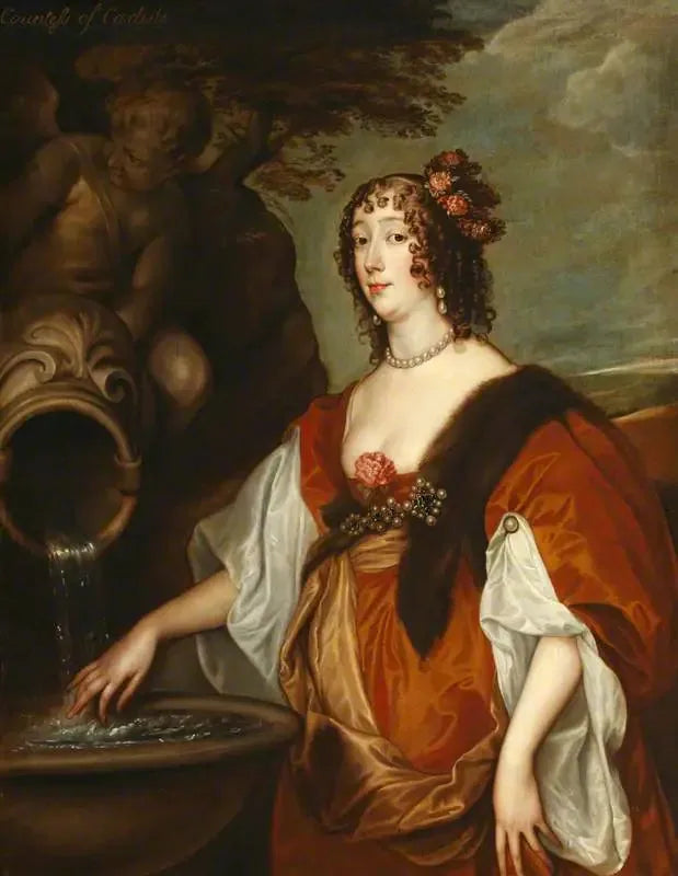Lady Lucy Percy, comtesse de Carlisle (1599 - 1660) - Antoine van Dyck