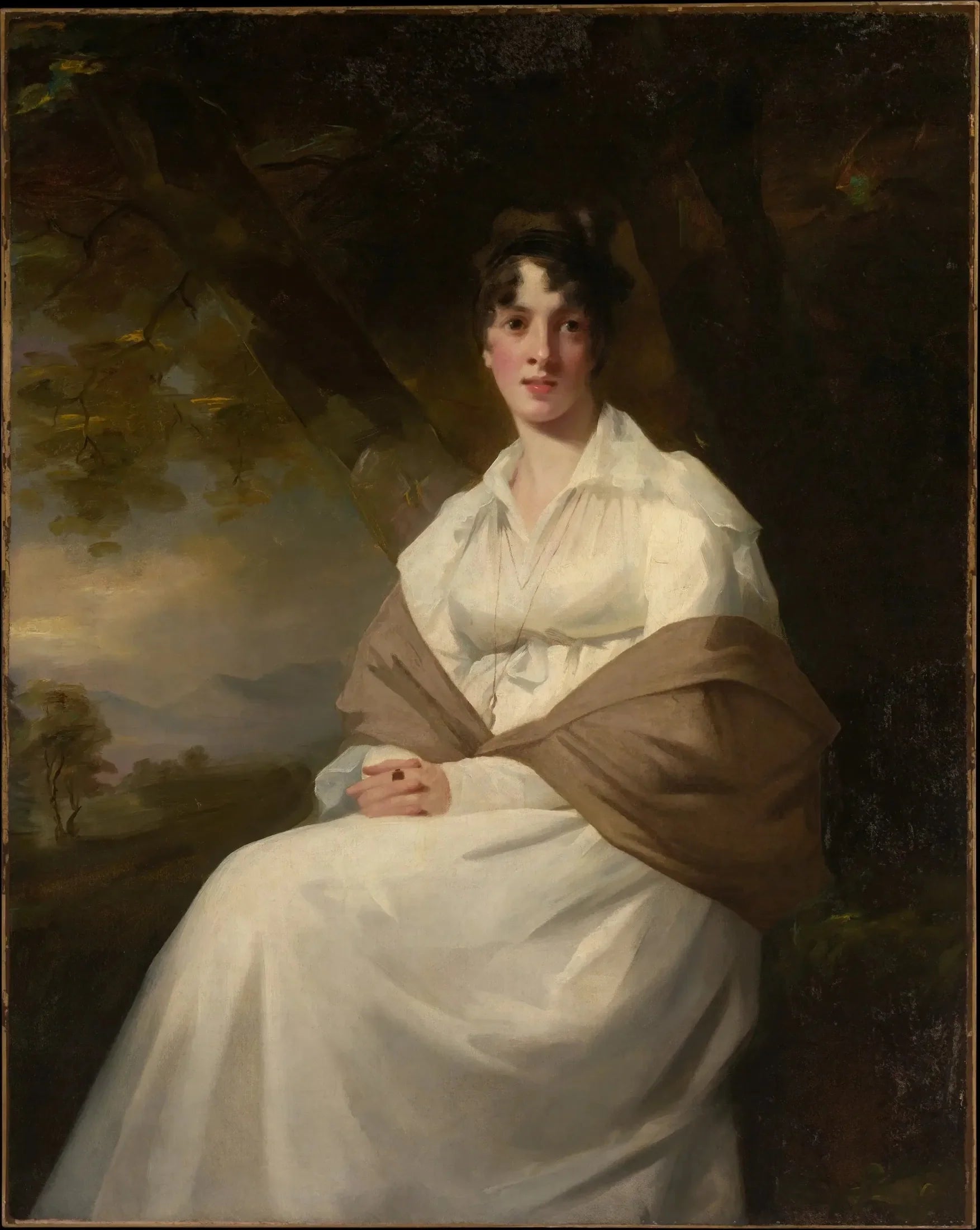 Lady Maitland (Catherine Connor, décédée en 1865) - Henry Raeburn image 1 tableau peint à l’huile sur toile