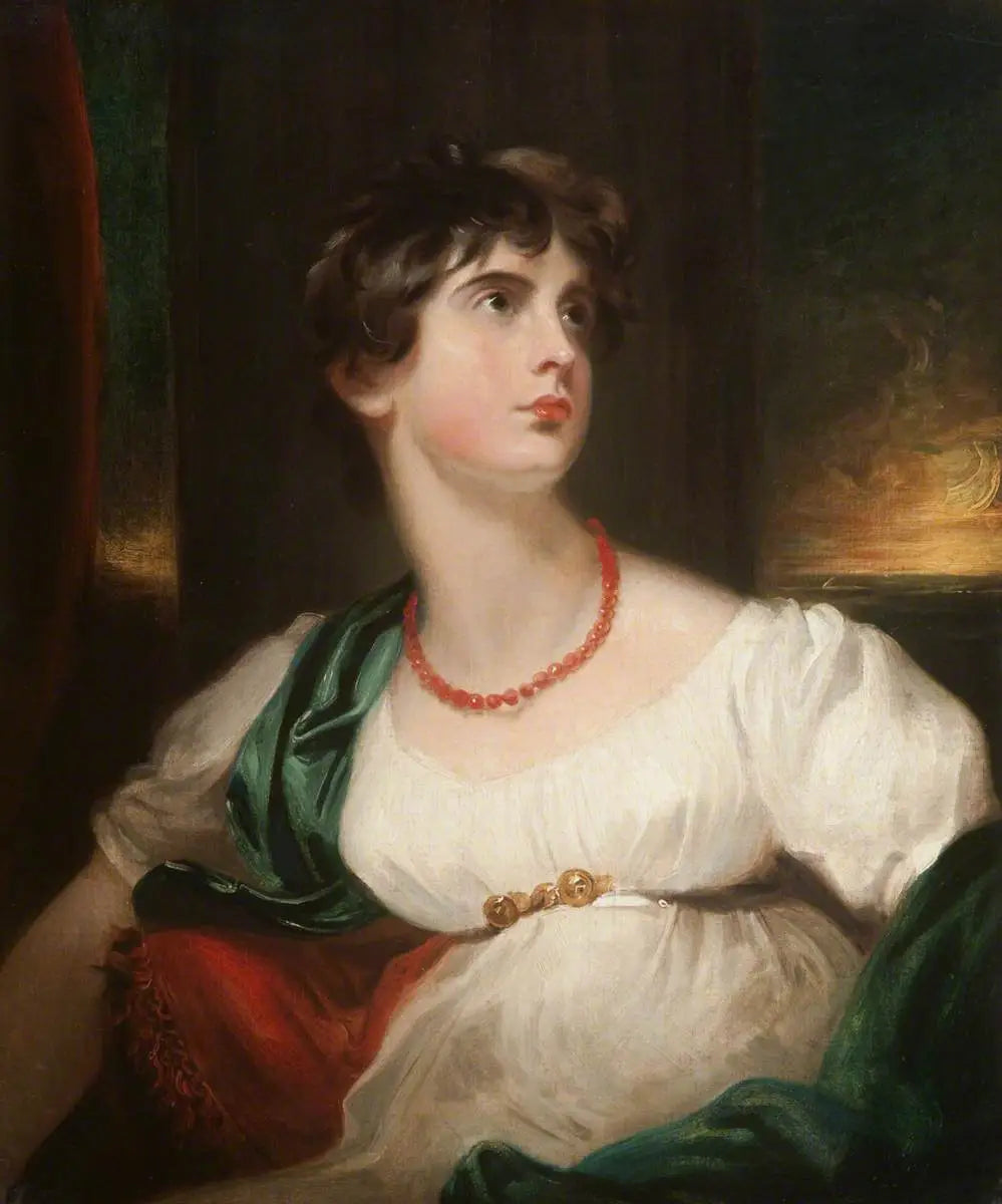 Lady Maria Hamilton - Thomas Lawrence image 1 reproduction artisanale de tableau