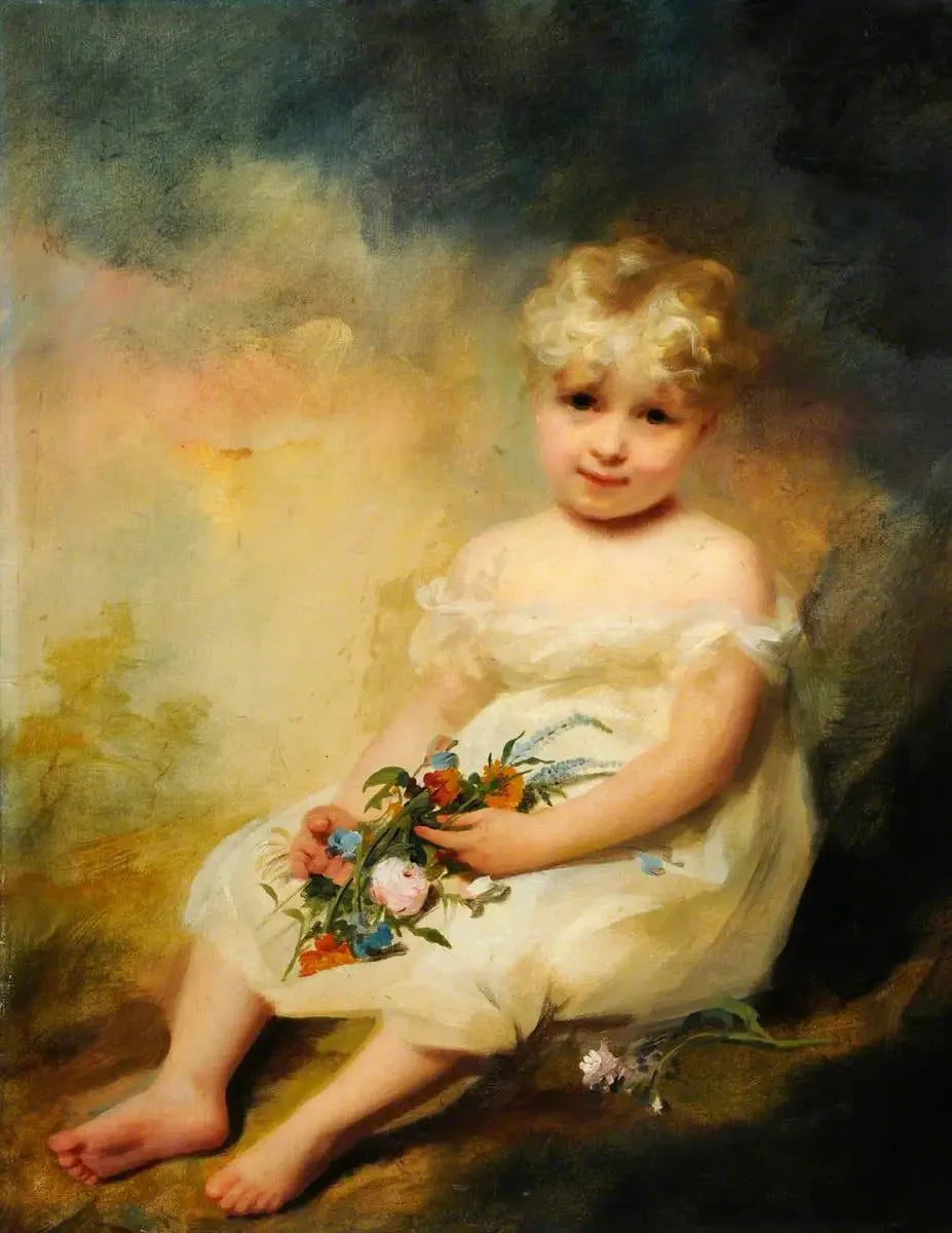 Lady Mary Lyon, fille du comte de Strathmore - Henry Raeburn image 1 reproduction réalisée par Alpha Reproduction
