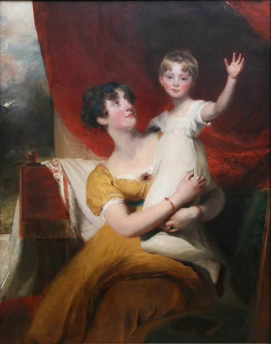 Lady Orde avec sa fille Anne - Thomas Lawrence