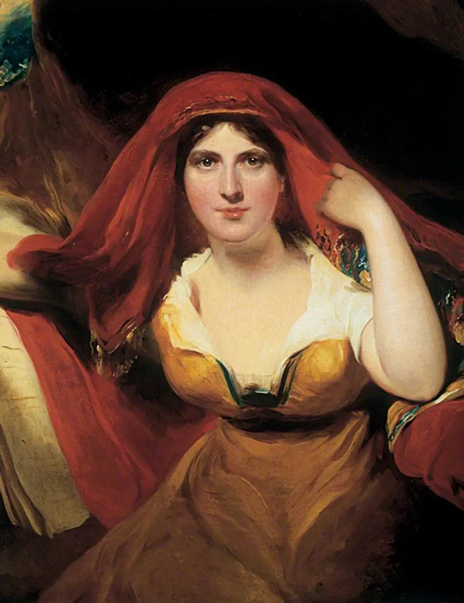 Lady William Gordon (1761–1841), née Frances Ingram - Thomas Lawrence image 1 reproduction de peinture à l’huile