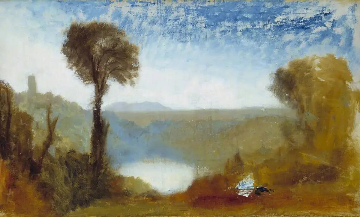 Lake Nemi - J. M. W. Turner image 1 reproduction réalisée par Alpha Reproduction