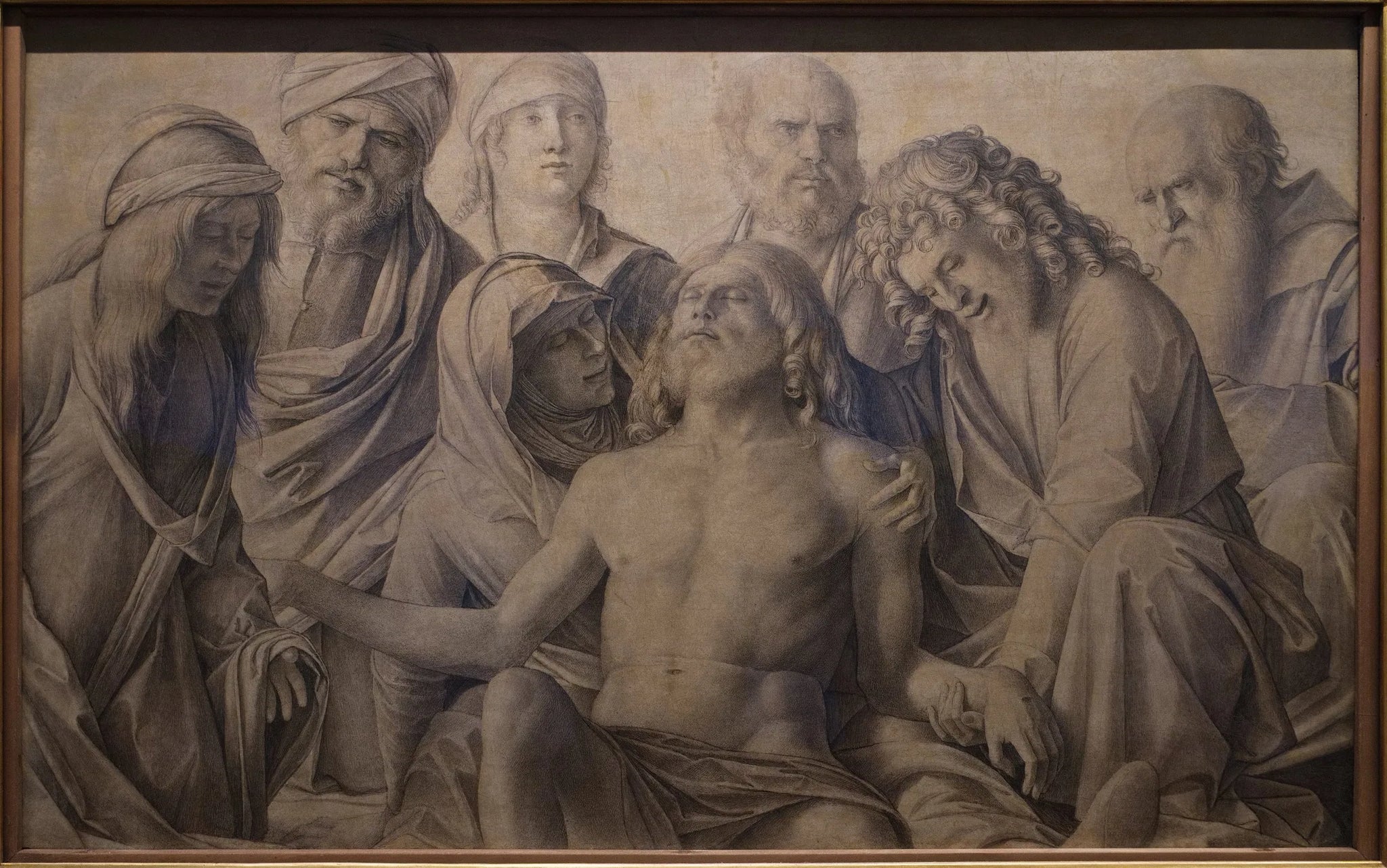 Lamentation du Christ - Giovanni Bellini image 1 reproduction artisanale de tableau