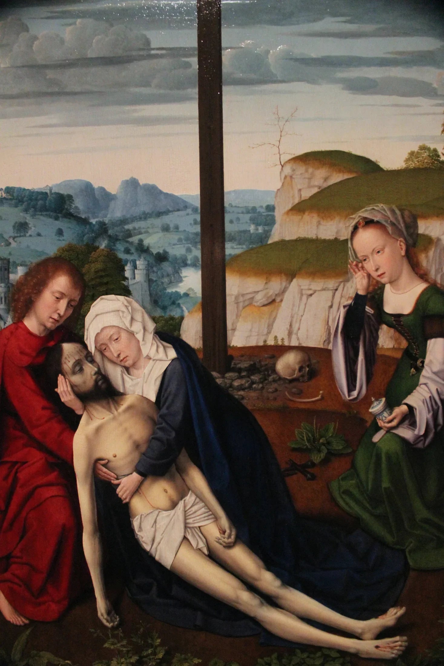 Lamentation - Gérard David image 1 copie peinte à la main à l’huile