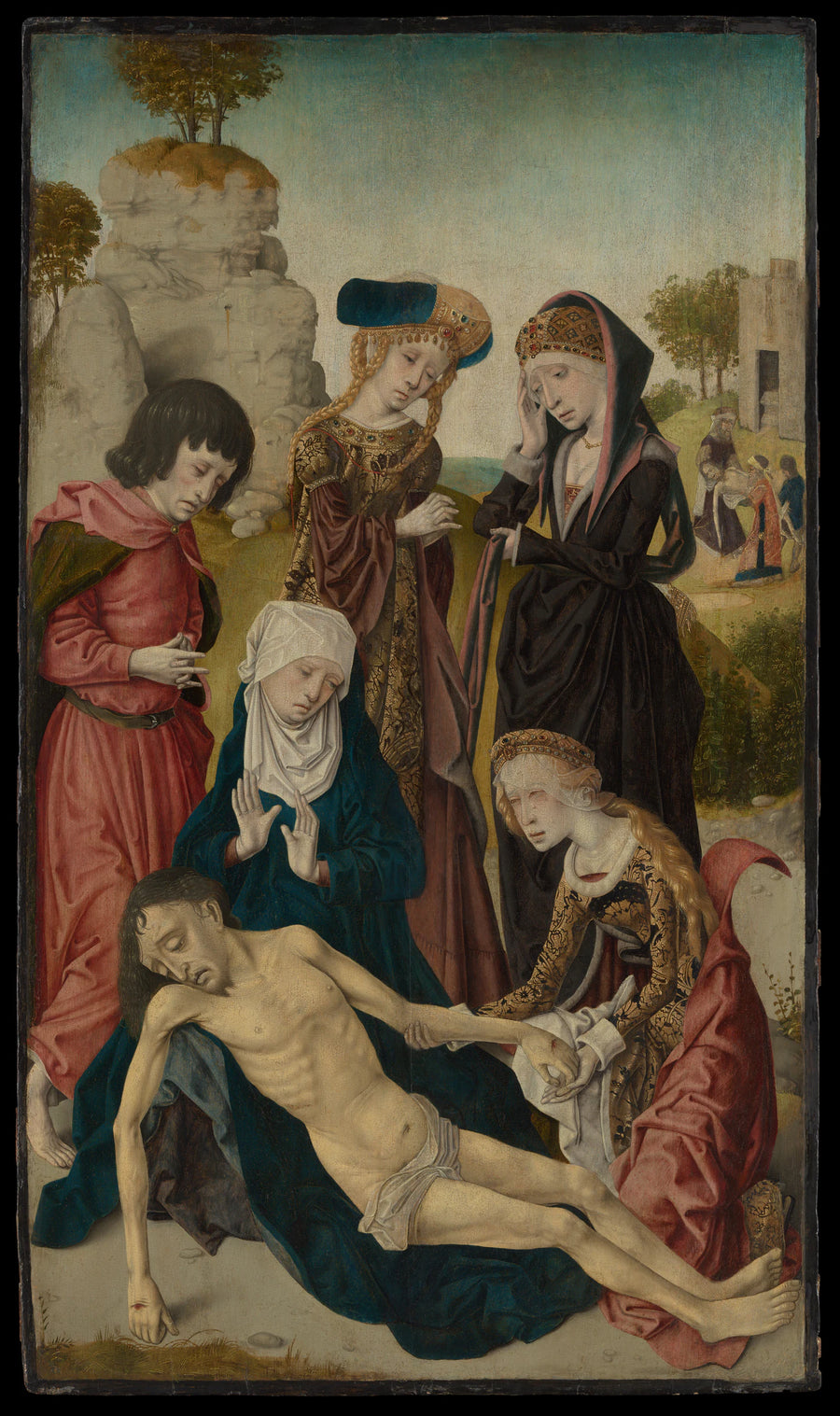 La Lamentation - Master of the Virgin among Virgins