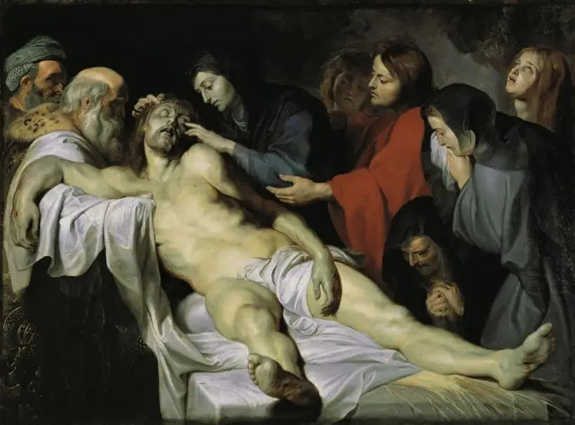 Lamentation - Peter Paul Rubens image 1 copie peinte à la main à l’huile