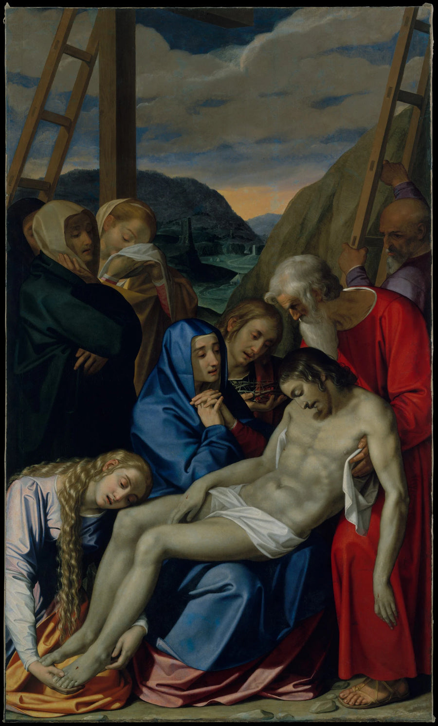 La Lamentation - Scipione Pulzone (Il Gaetano)