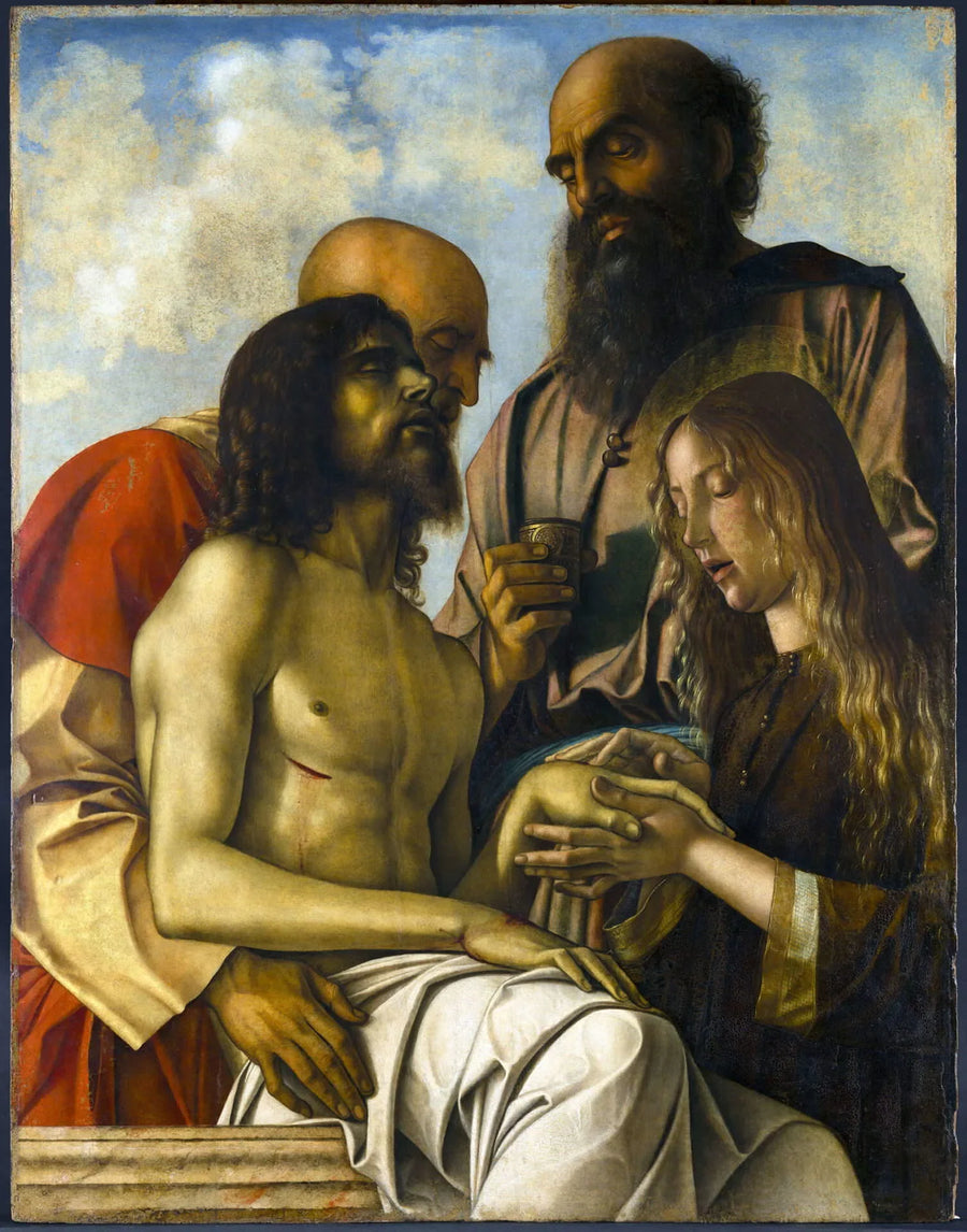 Lamentation sur le corps du Christ mort - Giovanni Bellini