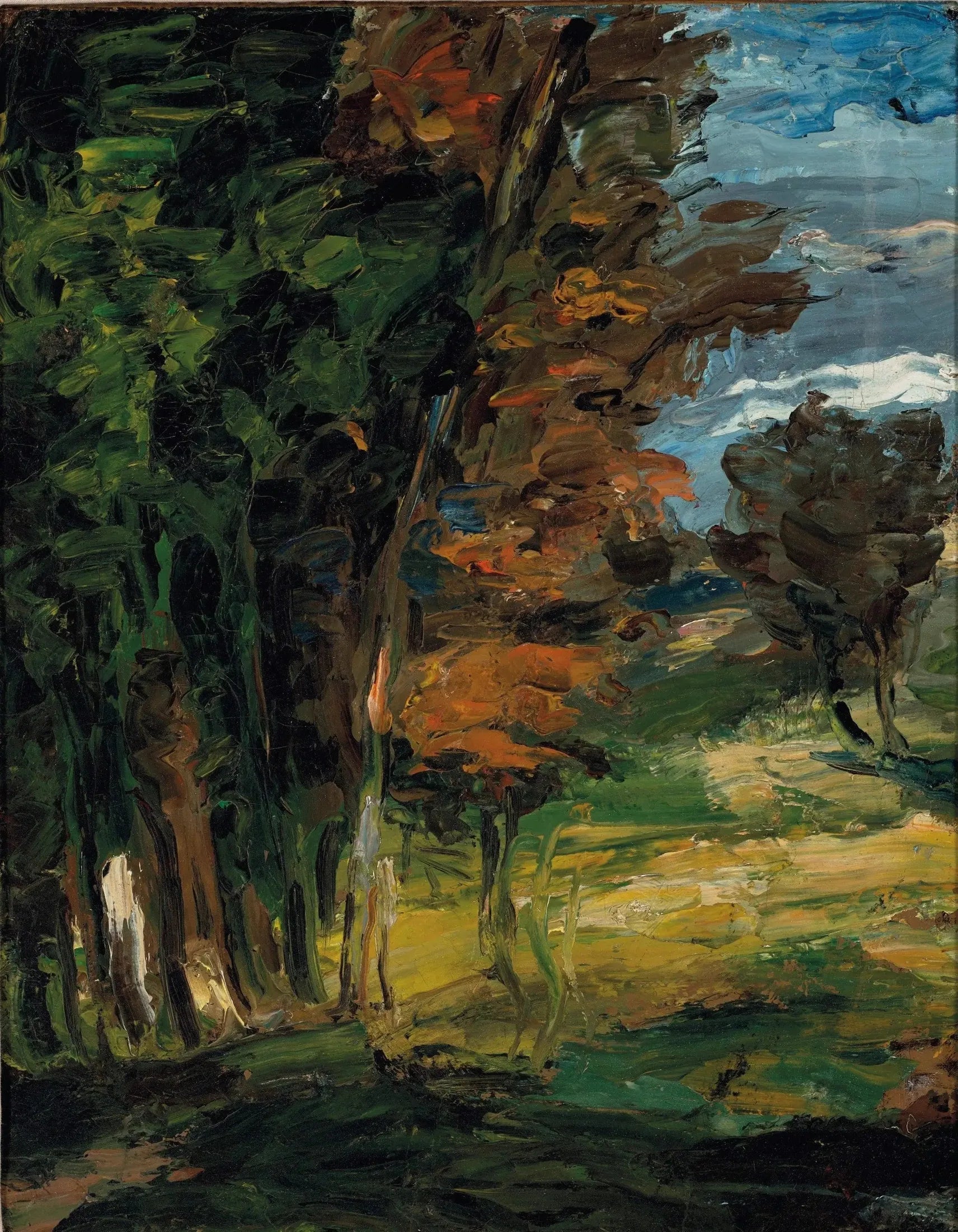 Landscape - Paul Cézanne image 1 copie de tableau peinte à la main