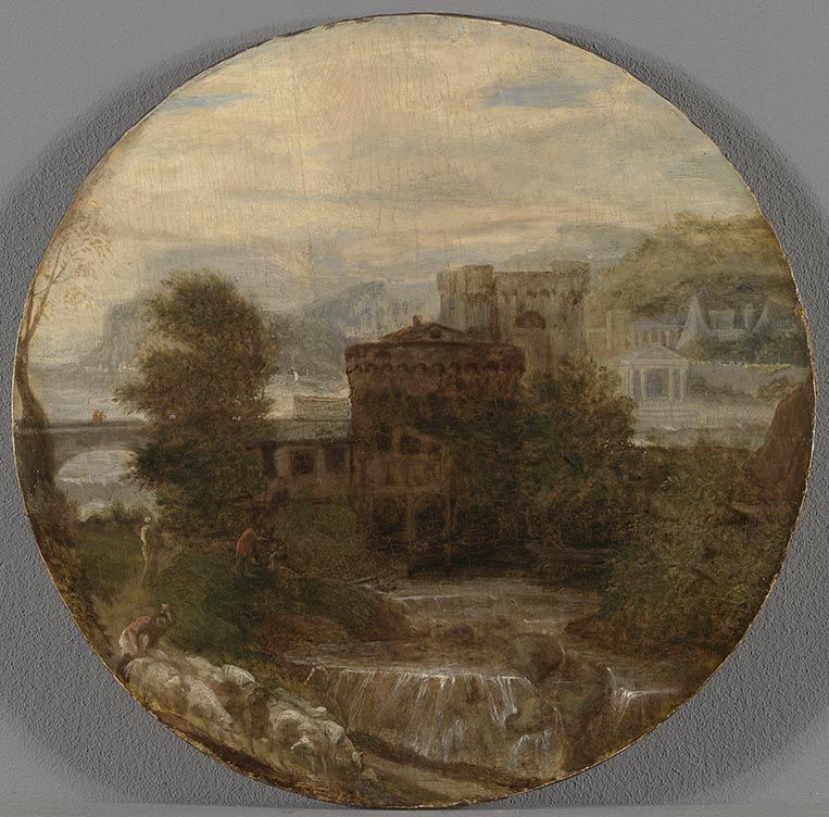 Landschaft - Sébastien Bourdon image 1 reproduction artisanale de tableau