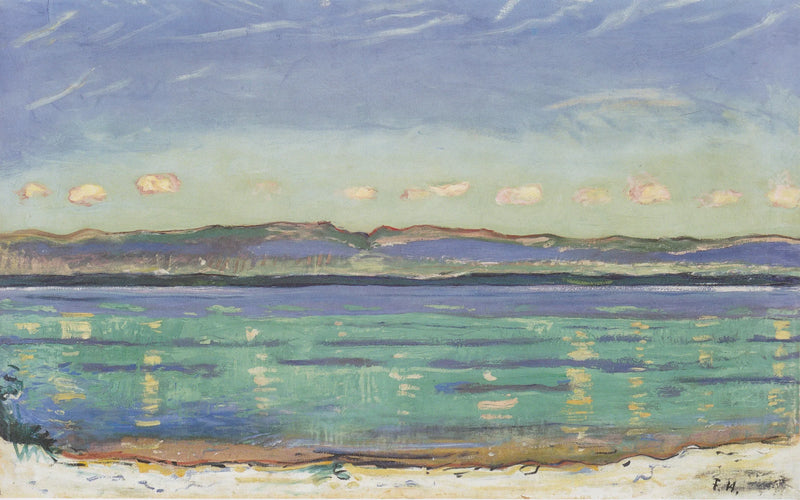 Landschaftlicher Formenrhythmus - Ferdinand Hodler