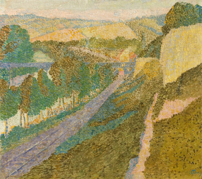 Landschap Ardennen - Jan Toorop