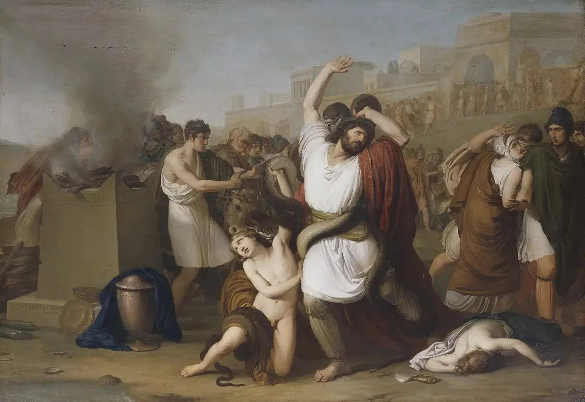 Laocoon - Francesco Hayez image 1 tableau peint à l’huile sur toile